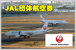 JALの団体航空券について